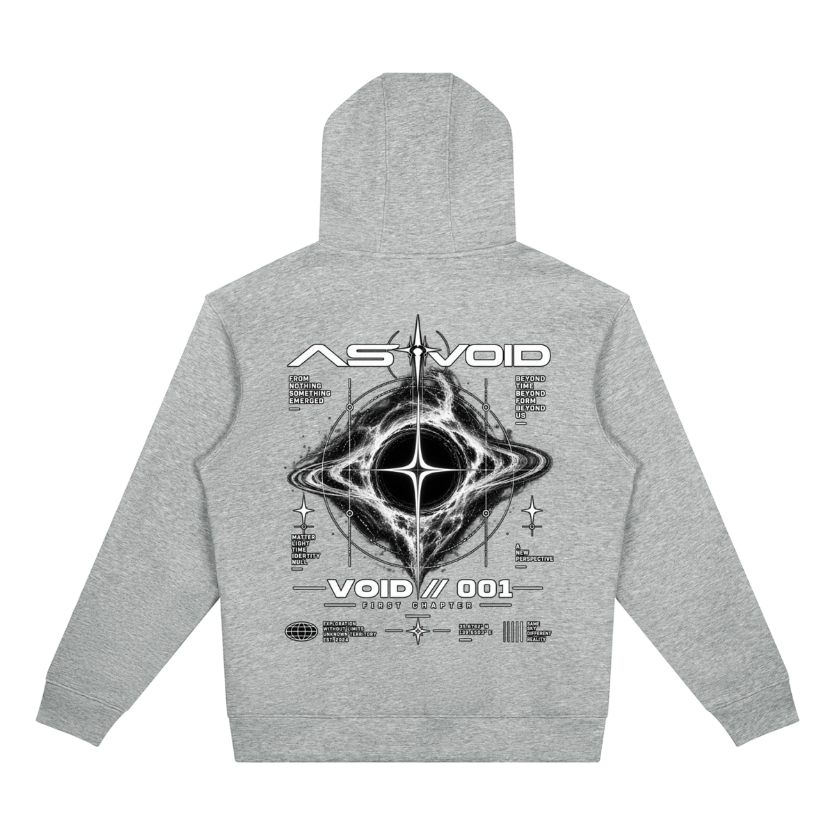 VOID // 001 — HEAVYWEIGHT ZIP HOODIE