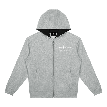 VOID // 001 — HEAVYWEIGHT ZIP HOODIE