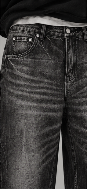 VOID // 001 — WASHED WIDE-LEG DENIM