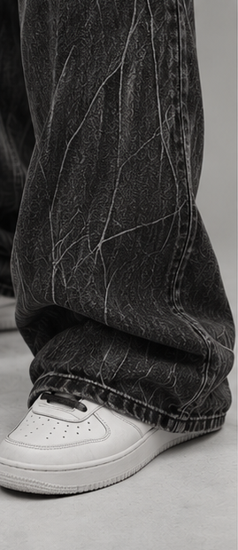 VOID // 001 — WASHED WIDE-LEG DENIM